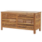 Beliani RIVIERA - Cushion box - Light wood color - 130 cm - Acacia wood
