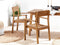 Beliani FORNELLI - Garden chair set of 2 - Light wood color - Acacia wood