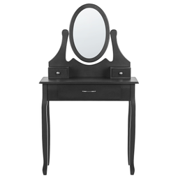 Beliani ASTRE - Dressing table - Black - MDF