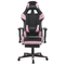 Beliani VICTORY - Gaming chair - Pink/Black - Faux leather