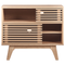 Beliani CLEVELAND - Sideboard - Light wood color - MDF