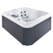 Beliani ARCELIA - Whirlpool outdoor bath - White - 215 x 180 cm - Acrylic