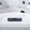 Beliani ARCELIA - Whirlpool outdoor bath - White - 215 x 180 cm - Acrylic