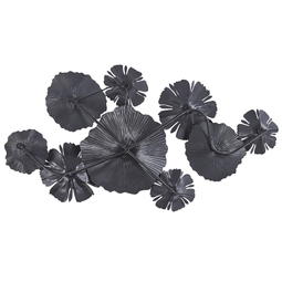 Beliani POTASSIUM - Wall decoration - Gray - Iron
