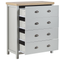 Beliani CLIO - Chest of drawers - Gray - Fibreboard