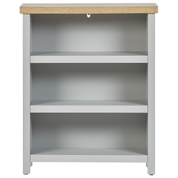 Beliani CLIO - Bookcase - Gray - 3 shelves - Fiberboard