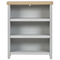Beliani CLIO - Bookcase - Gray - 3 shelves - Fiberboard