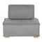 Beliani TIBRO - Modular sofa - Gray - Polyester