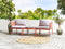Beliani TERRACINA - Lounge set for 2 - Orange - Aluminum