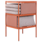 Beliani TERRACINA - Lounge set for 2 - Orange - Aluminum