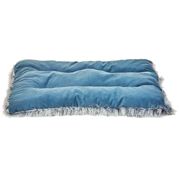 Beliani ERGANI - Pet bed - Blue - Velvet