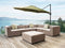Beliani SAVONA II - Floating parasol - Green - Polyester