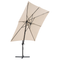 Beliani MONZA II - Floating parasol - Beige - Polyester