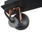 Beliani BARO - Ceiling lamp - Black - Iron