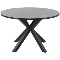 Beliani MALETTO - Garden table - Gray - 120 x 120 cm - Aluminum
