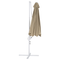 Beliani SAVONA II - Floating parasol - Taupe/White - Polyester
