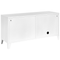 Beliani CARDIFF - Office cabinet - White - Steel