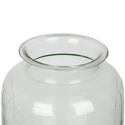 Beliani VINDALOO - Flower vase - Green - Glass