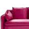 Beliani AURE - Dining room chair set of 2 - Pink - Velvet