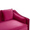 Beliani AURE - Dining room chair set of 2 - Pink - Velvet