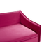 Beliani AURE - Dining room chair set of 2 - Pink - Velvet