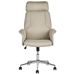 Beliani PILOT - Office chair - Beige - Polyester