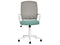 Beliani BONNY - Office chair - Gray/Blue - Polyester