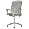 Beliani BONNY - Office chair - Gray - Polyester