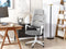 Beliani GRANDIOSE - Office chair - Gray - Polyester