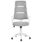 Beliani GRANDIOSE - Office chair - Gray - Polyester