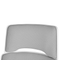 Beliani GRANDIOSE - Office chair - Gray - Polyester