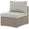 Beliani CONTARE - Lounge set for 6 - Gray - PE rattan
