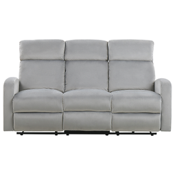 Beliani VERDAL - Living room set - Gray - Velvet