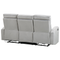 Beliani VERDAL - Living room set - Gray - Velvet
