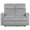 Beliani VERDAL - Living room set - Gray - Velvet