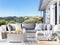 Beliani SANO - Lounge set for 4 - Gray - PE rattan