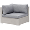 Beliani SANO - Lounge set for 4 - Gray - PE rattan