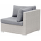 Beliani SANO - Lounge set for 4 - Gray - PE rattan
