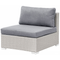 Beliani SANO - Lounge set for 4 - Gray - PE rattan