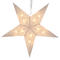 Beliani MOTTI - Deco figure - 45 cm - Glitter White - Paper