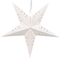 Beliani MOTTI - Deco figure - 45 cm - Glitter White - Paper