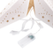 Beliani MOTTI - Deco figure - 45 cm - Glitter White - Paper