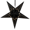 Beliani MOTTI - Deco figure - 45 cm - Glitter Black - Paper