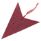 Beliani MOTTI - Deco figure - 60 cm - Glitter Red - Paper