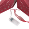 Beliani MOTTI - Deco figure - 60 cm - Glitter Red - Paper