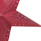 Beliani MOTTI - Deco figure - 60 cm - Glitter Red - Paper