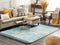 Beliani AKARSU - Rug - Blue - 160 x 230 cm - Viscose
