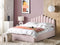 Beliani VINCENNES - Bed with storage space - Pink - 180 x 200 cm - Velvet