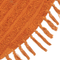 Beliani HALFETI - Rug - Orange - 140 x 140 cm - Cotton