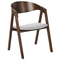 Beliani YUBA - Dining room chair set of 2 - Gray - Polyester
